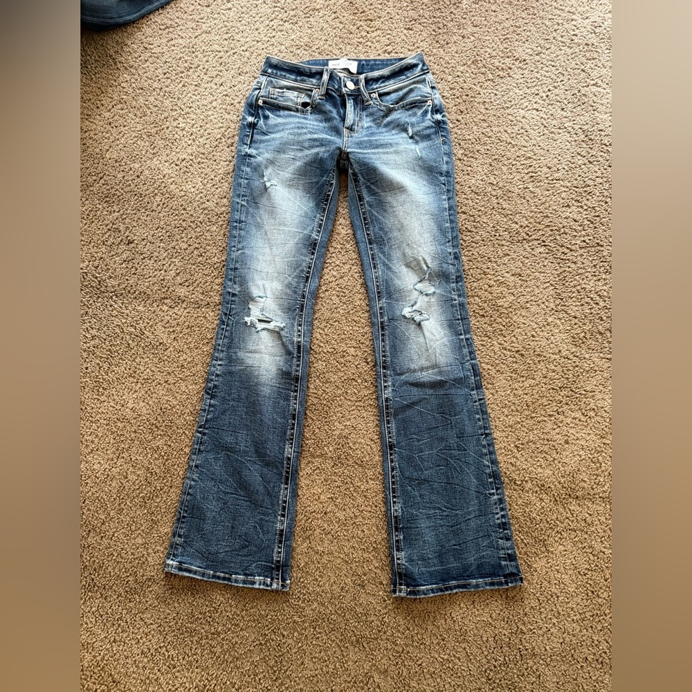 BKE STELLA SLIM FIT, Low Rise Bootcut Jeans 24x31 1/2